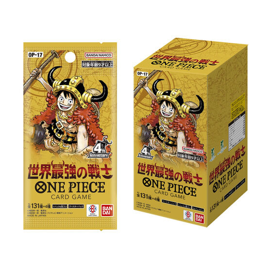 One Piece Card Game OP-17 brings Elbaf and the Rocks Pirates to Japan