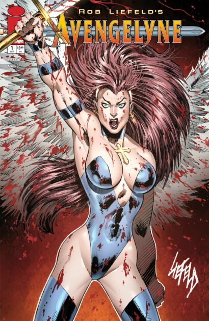 Avengelyne #1 adds a Rob Liefeld midnight variant