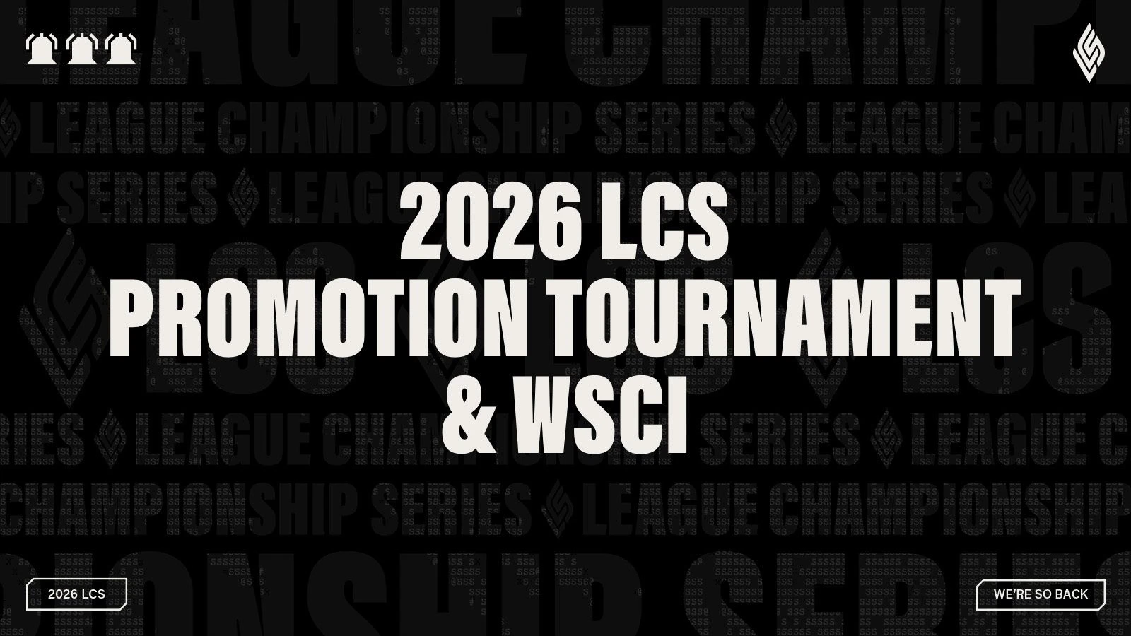 LCS promotion tournament ends with a live final in Mexico City