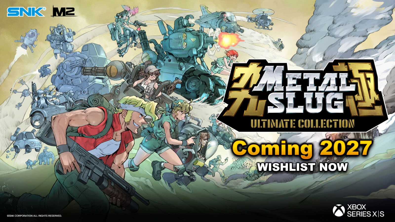 Metal Slug Ultimate Collection includes a previously unreleased arcade test build