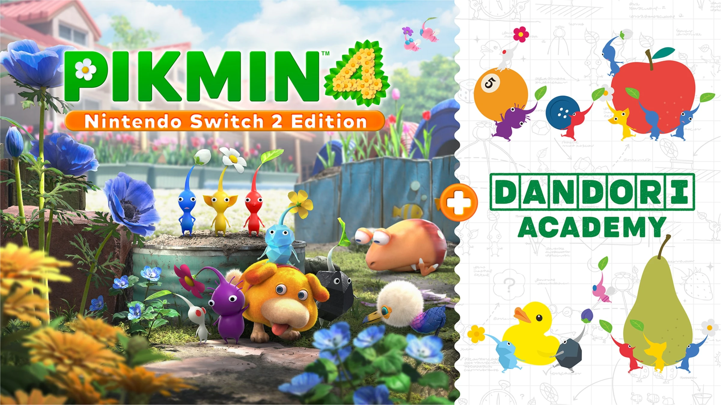 Pikmin 4 adds Dandori Academy and Oatchi voice commands on Switch 2