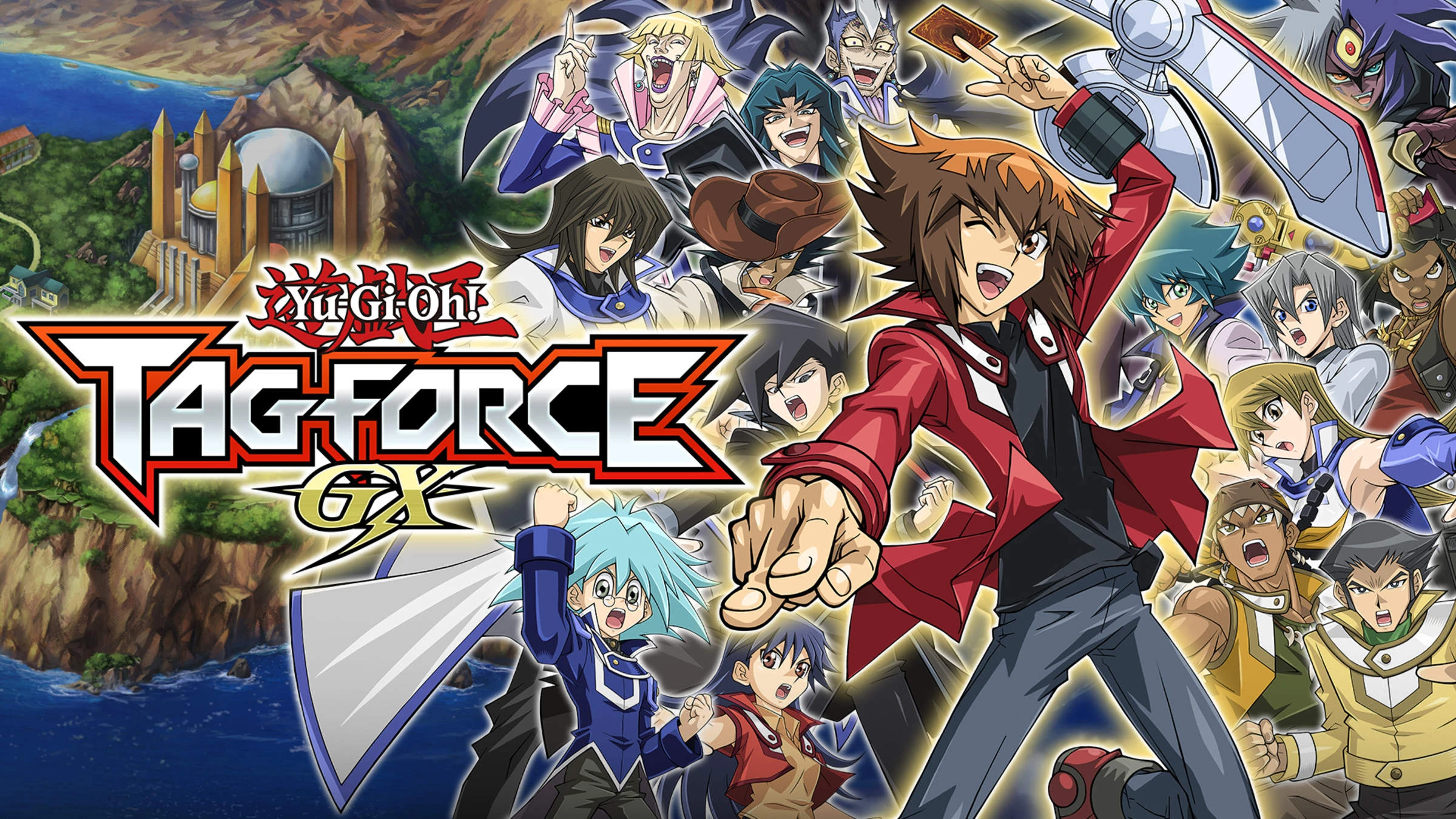 Yu-Gi-Oh! TAG FORCE GX rebuilds the school-era card adventure
