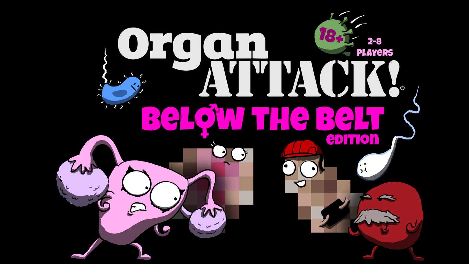 OrganATTACK: Below the Belt Edition aims its humour at adult tables