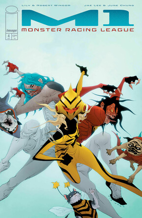 M1 MONSTER RACING LEAGUE #4 joins Image Comics' September 17 release watch