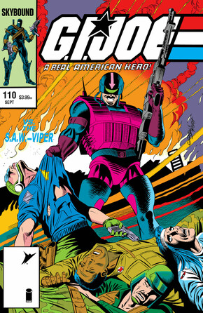 GI JOE A REAL AMERICAN HERO #110 HAMA FILES EDITION joins Image Comics' September 18 release watch