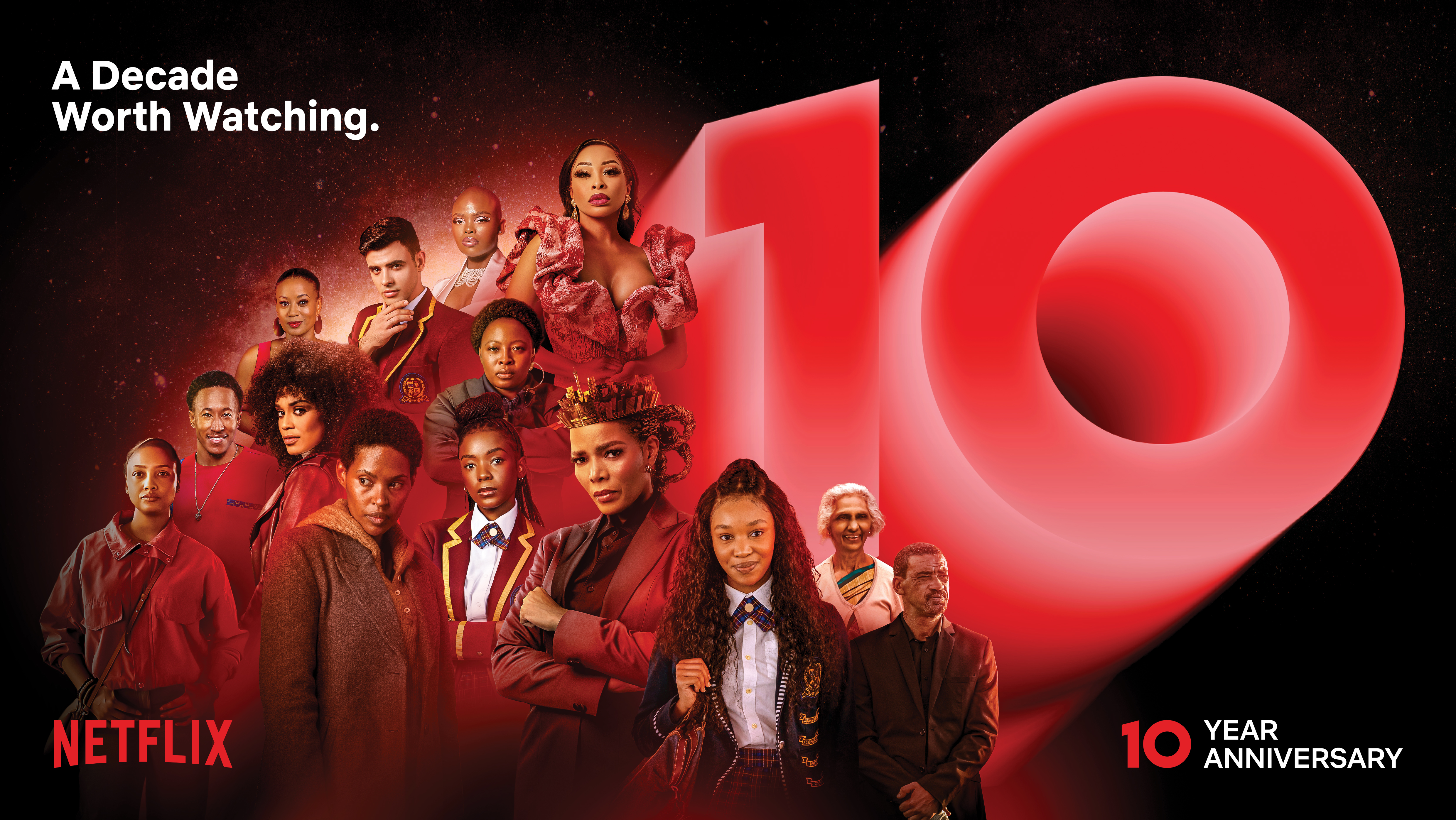 Netflix marks South Africa's tenth anniversary with a new slate