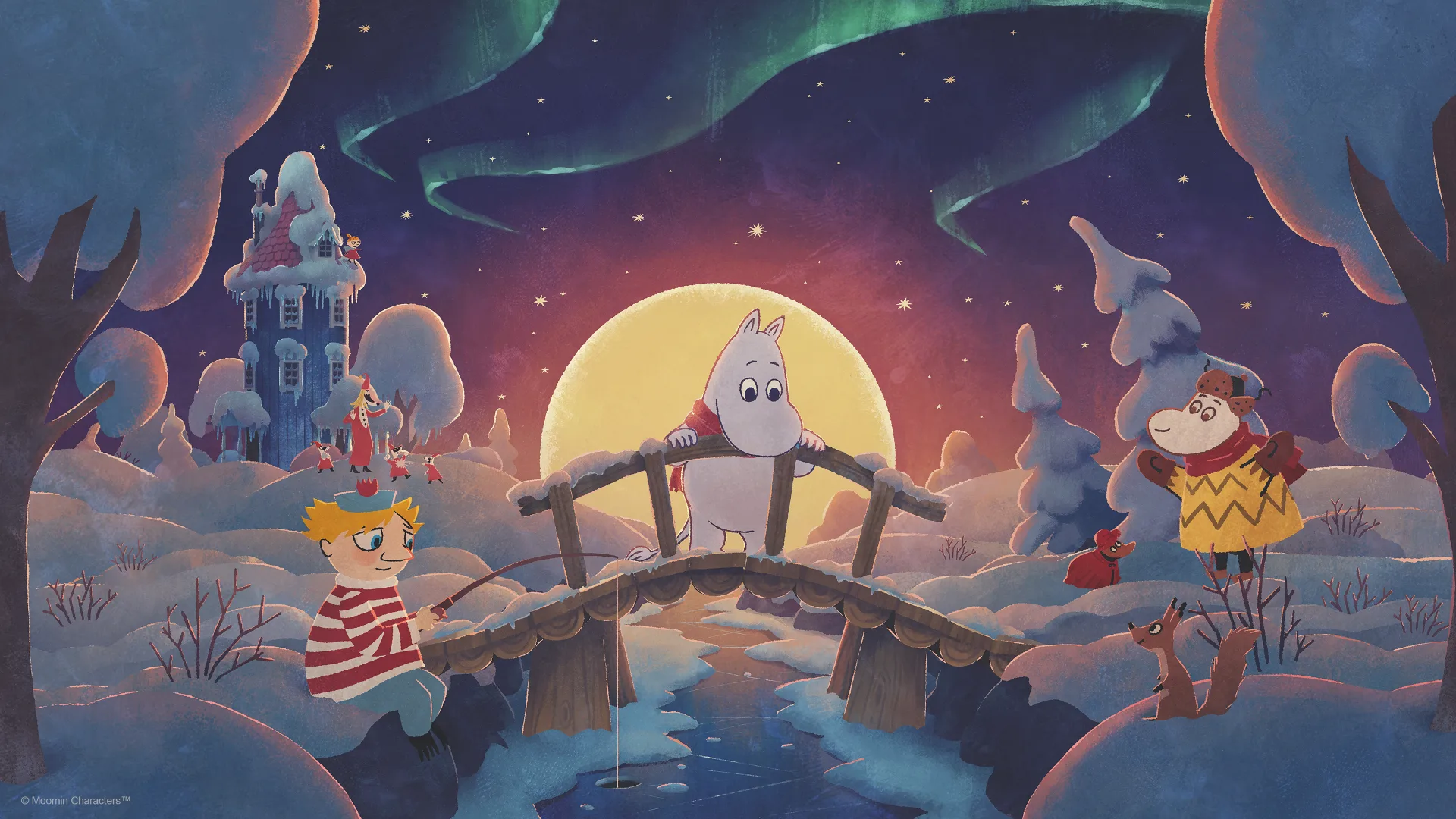Moomintroll: Winter’s Warmth opens its wintry adventure on PS5