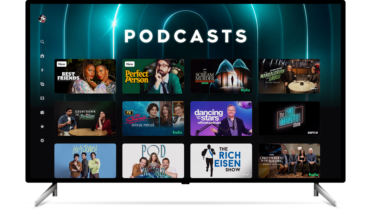 Disney+ and Hulu add weekly video podcasts to their streaming lineups