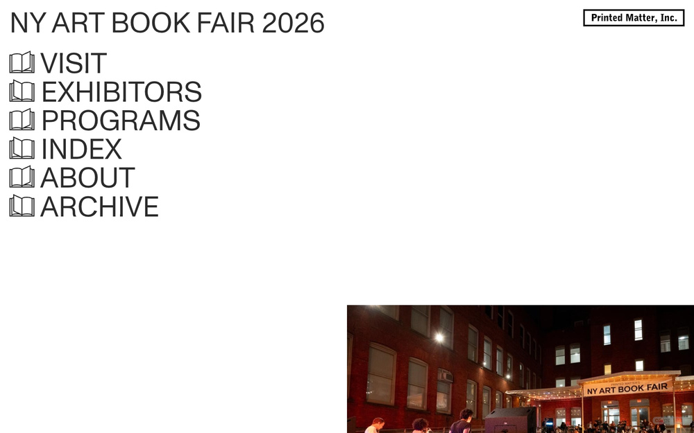 New York Art Book Fair opens with more than 300 publishers and exhibitors
