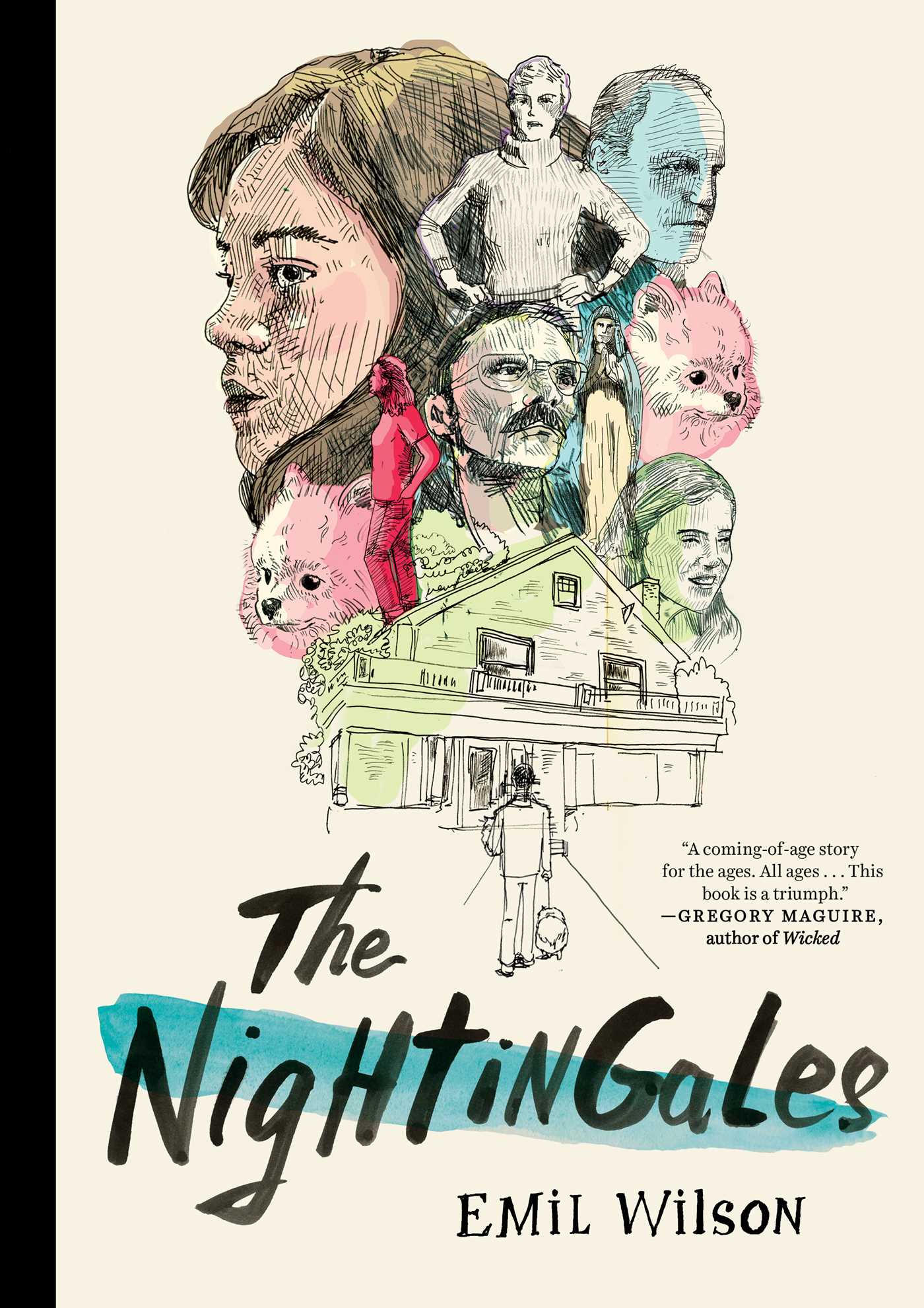 The Nightingales puts a family friendship on the page in Emil Wilson's sketchbook style