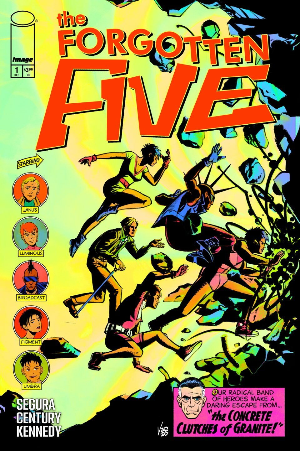 The Forgotten Five reunites former teen heroes in a new Image Comics series