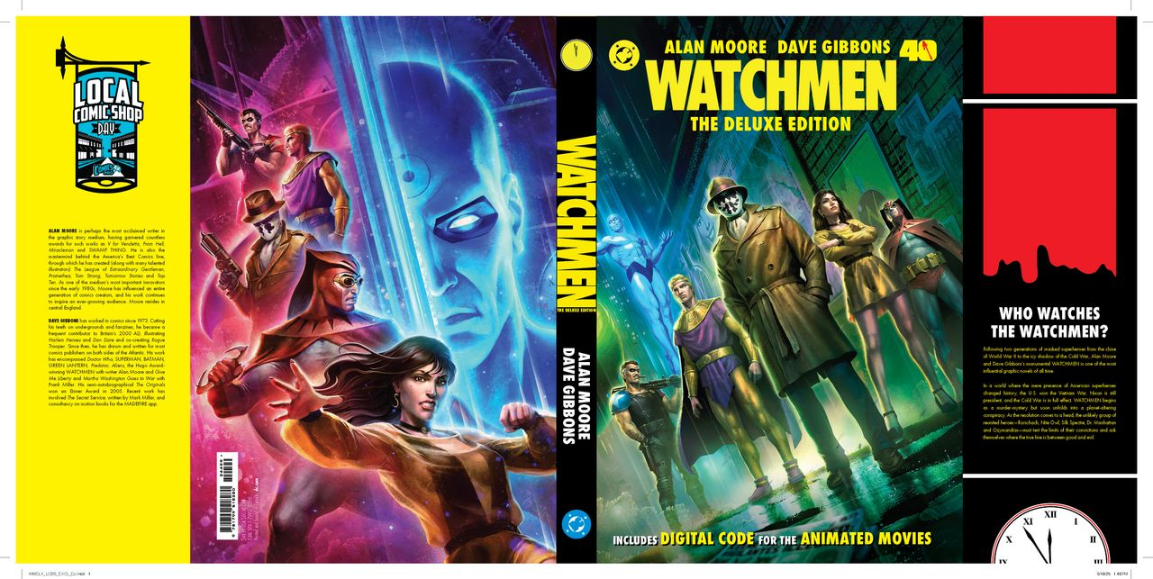 Watchmen and V for Vendetta get Local Comic Shop Day editions