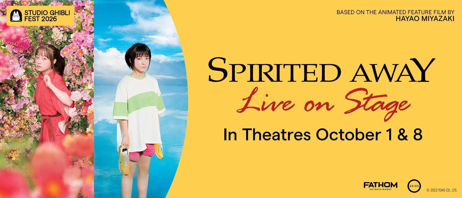 Spirited Away: Live on Stage brings two Chihiros to cinemas in October