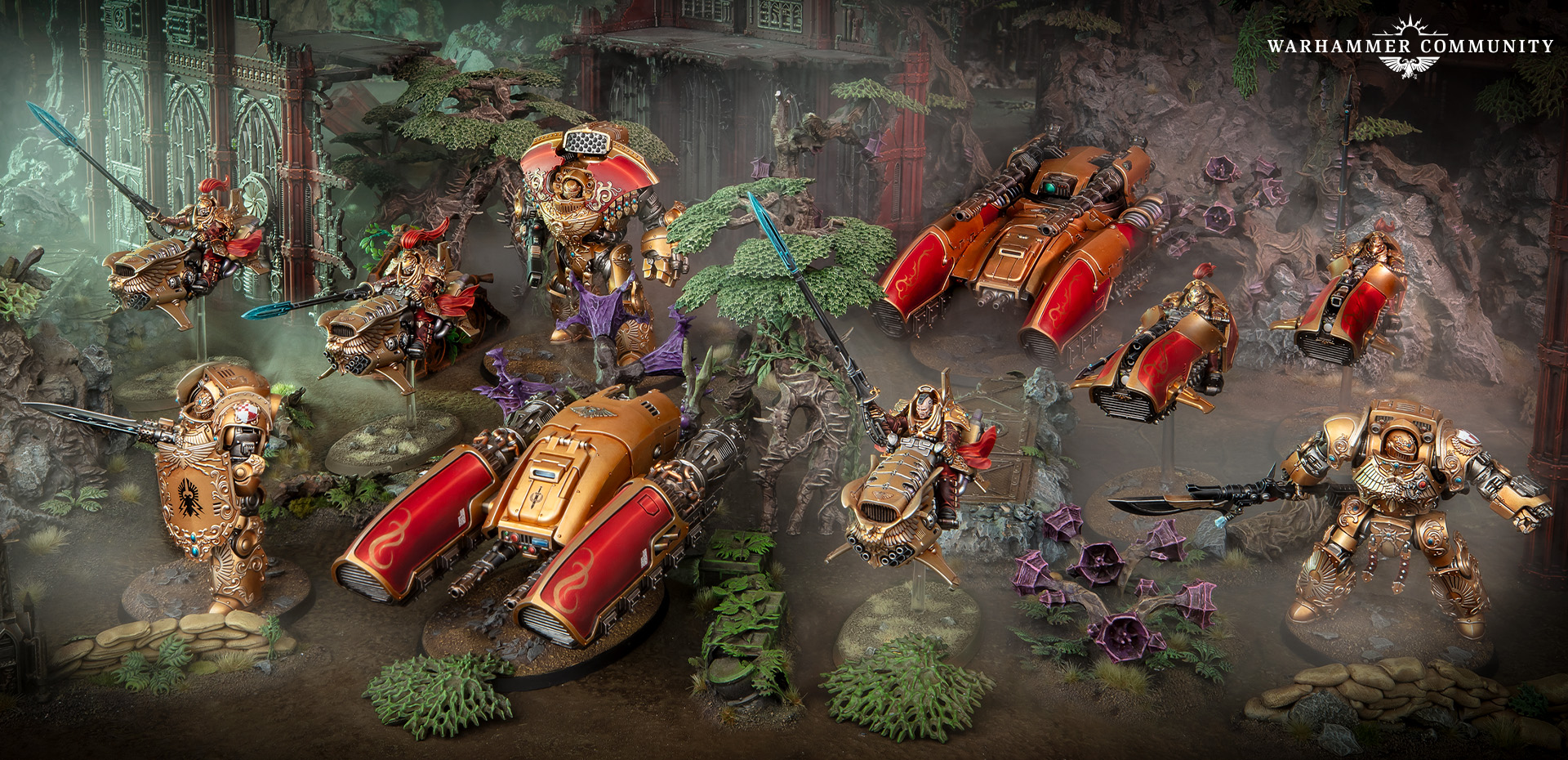 New Adeptus Custodes codex combines 40K and Horus Heresy units