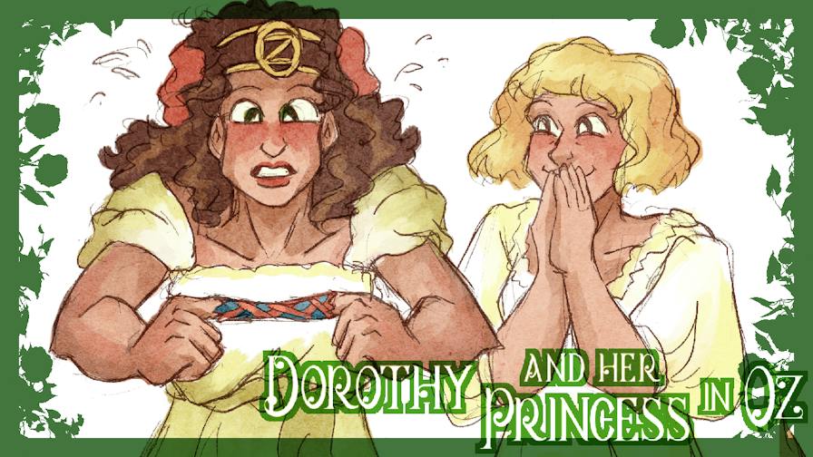Dorothy and her Princess in Oz collects eight illustrated stories