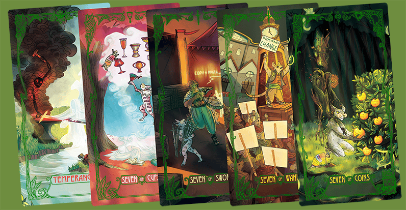 The Goblin's Tarot funds a 78-card illustrated deck