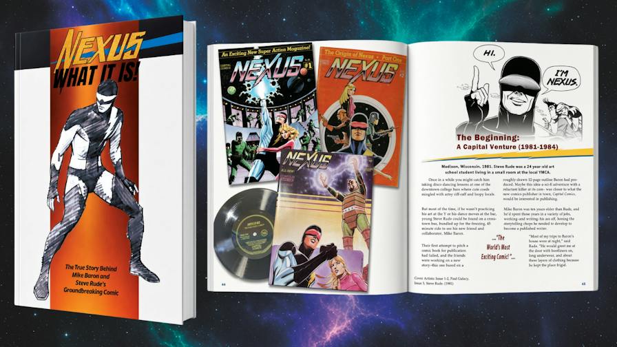 Nexus creators fund a 350-page history of the cult comic
