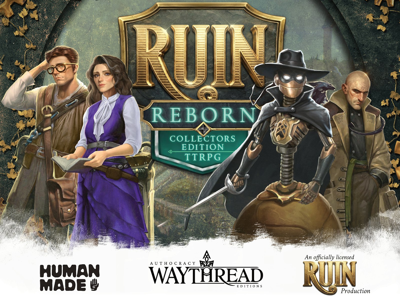 Ruin REBORN pairs a new tabletop RPG with a collector novel