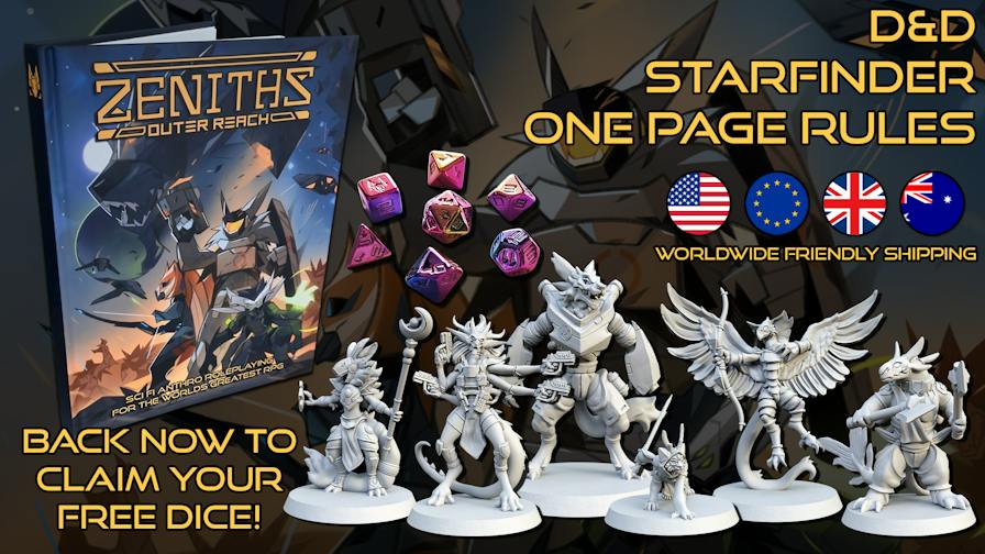 Zenith's Outer Reach takes anthro science fiction to tabletop RPGs