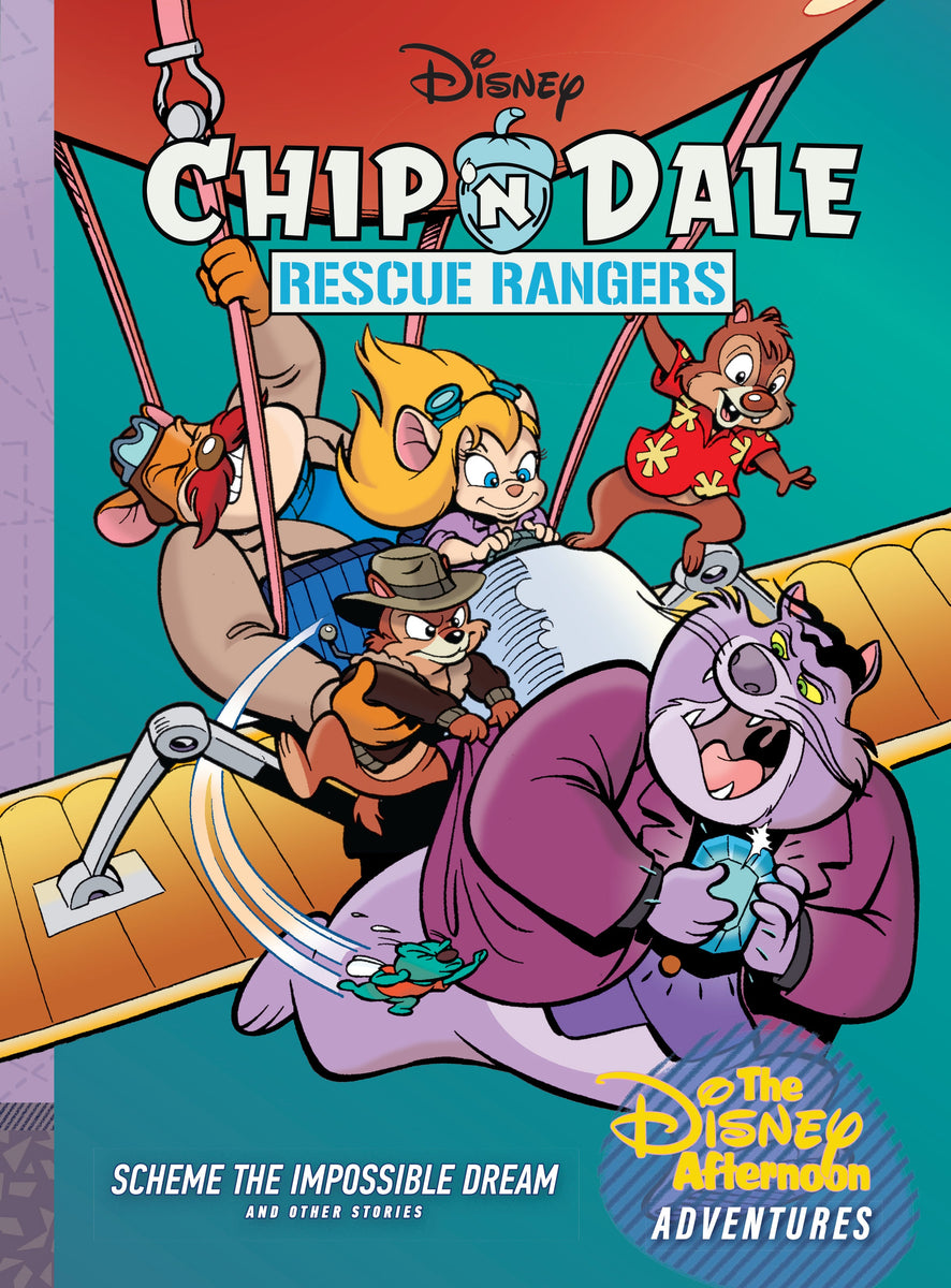 Fantagraphics’ new Disney Afternoon collection pits Chip ’n Dale against Fat Cat again