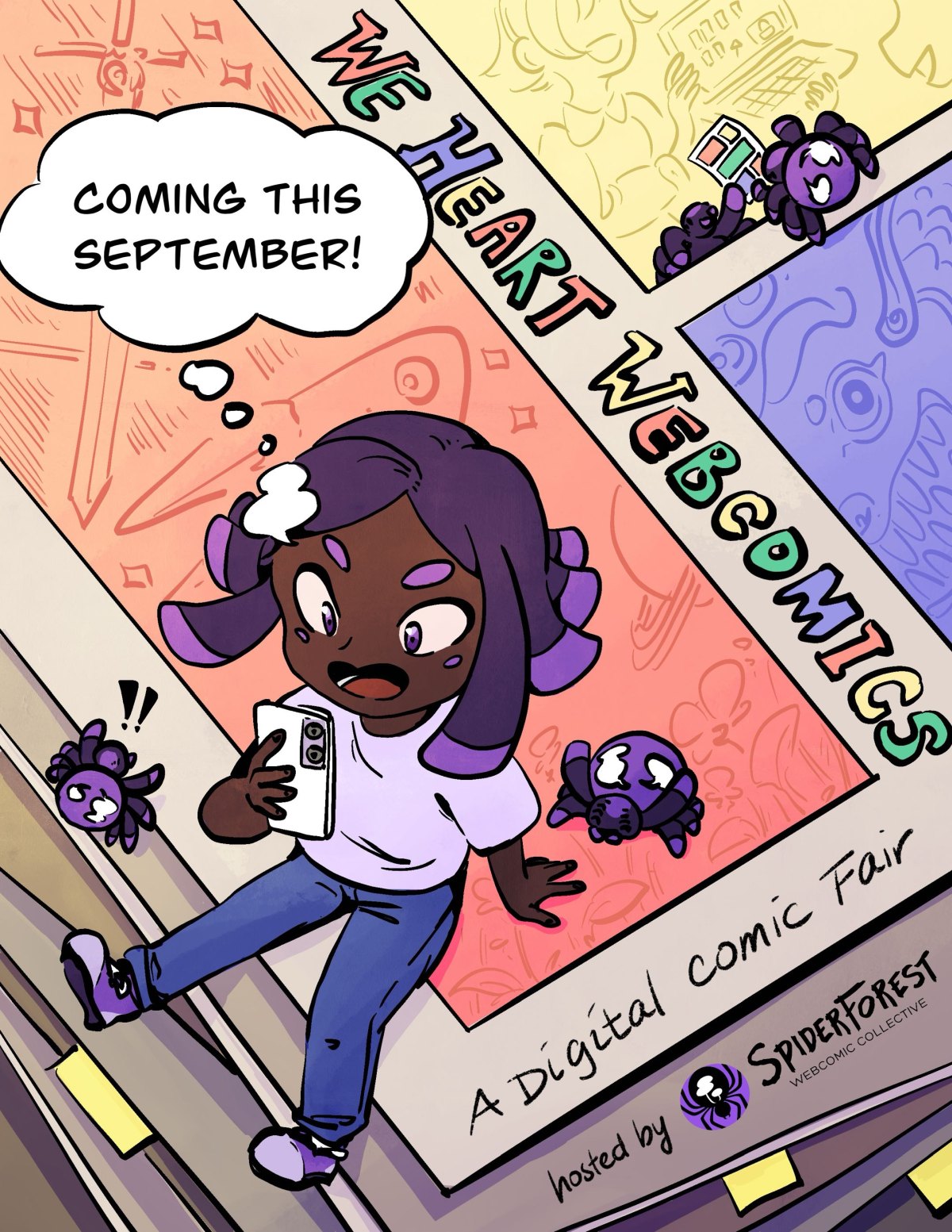 SpiderForest's We Heart Webcomics fair enters its final September days
