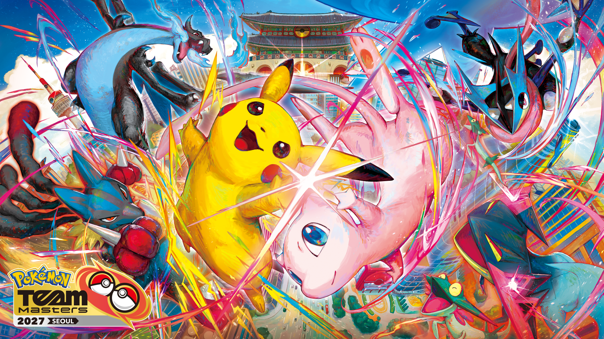 Pokémon Team Masters brings three-player TCG teams to Seoul