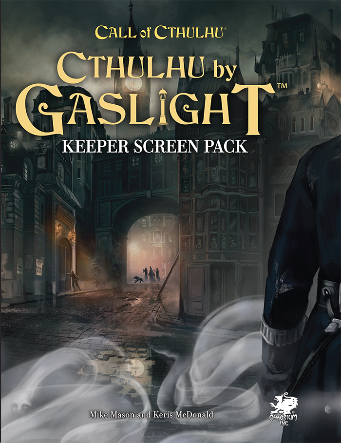 Cthulhu by Gaslight Keeper Screen Pack arrives October 7