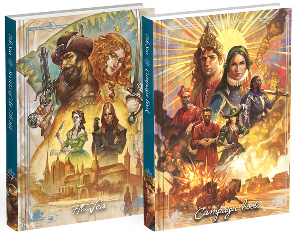 Studio Agate's 7th Sea third edition nears its late-pledge close
