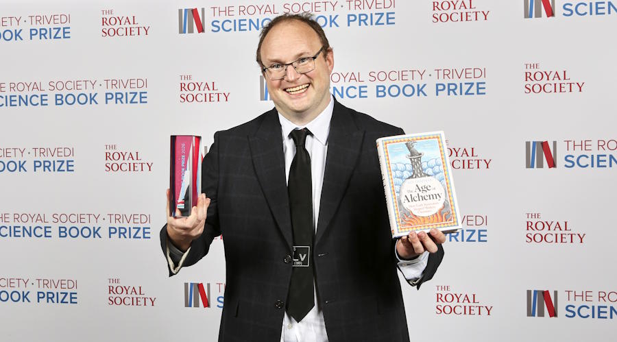 Kit Chapman's The Age of Alchemy wins Royal Society science book prize