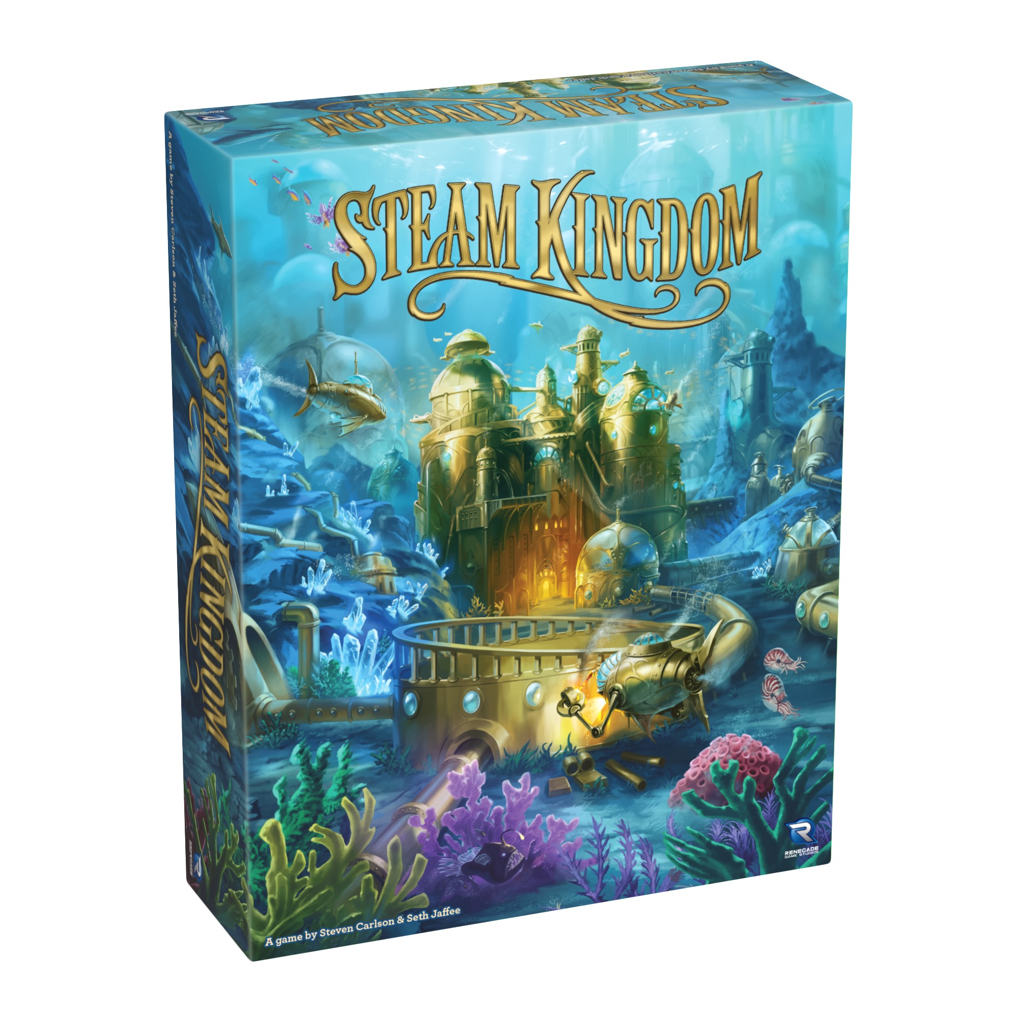 Renegade reveals Steam Kingdom as a shared-board city-building game