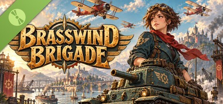BRASSWIND BRIGADE demo previews a tank-and-aircraft story RPG