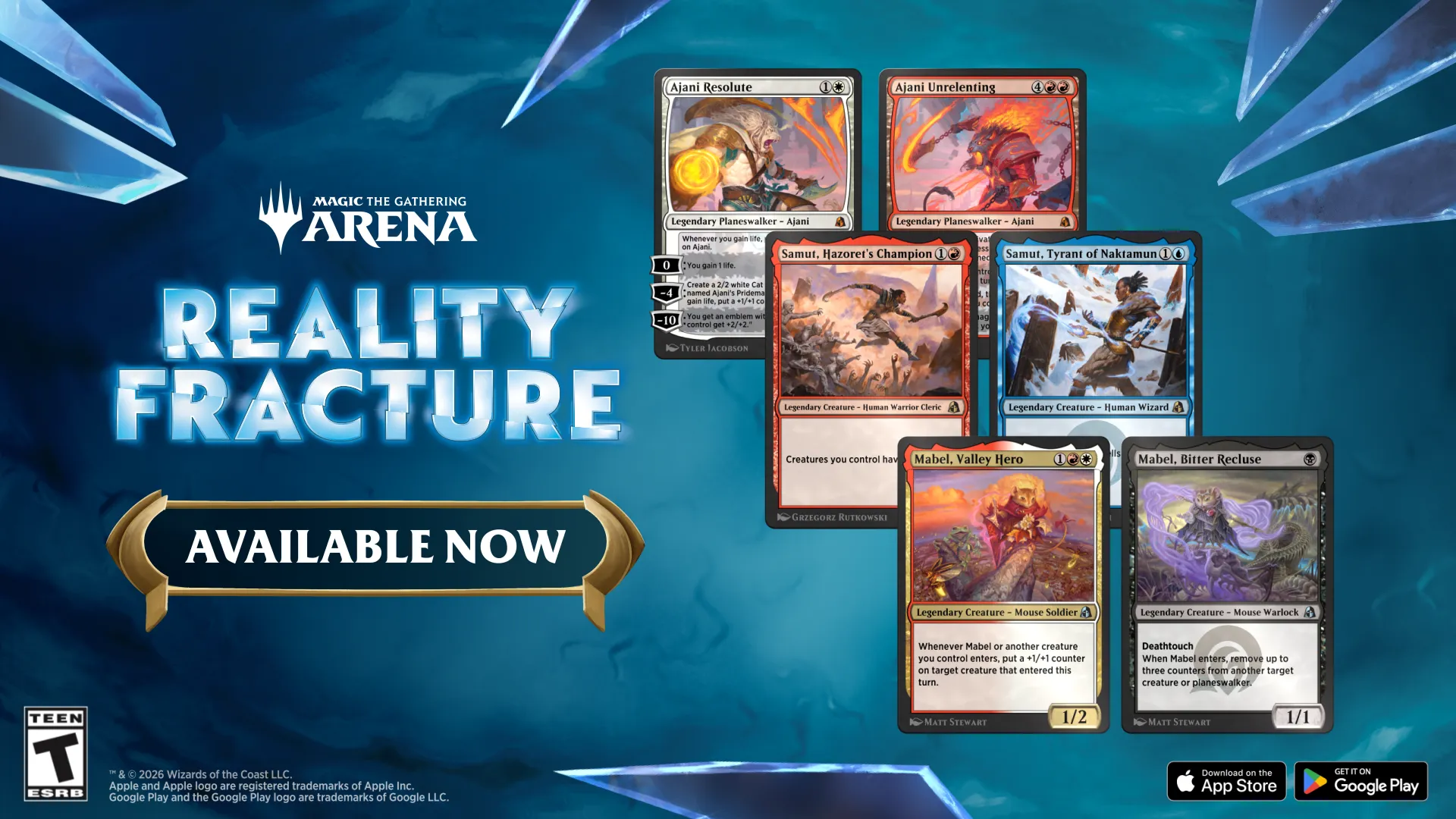 Arena dates Alchemy: Reality Fracture and maintenance