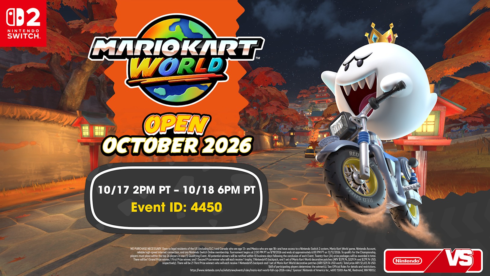 Mario Kart World’s October Open becomes a Fall Cup qualifier