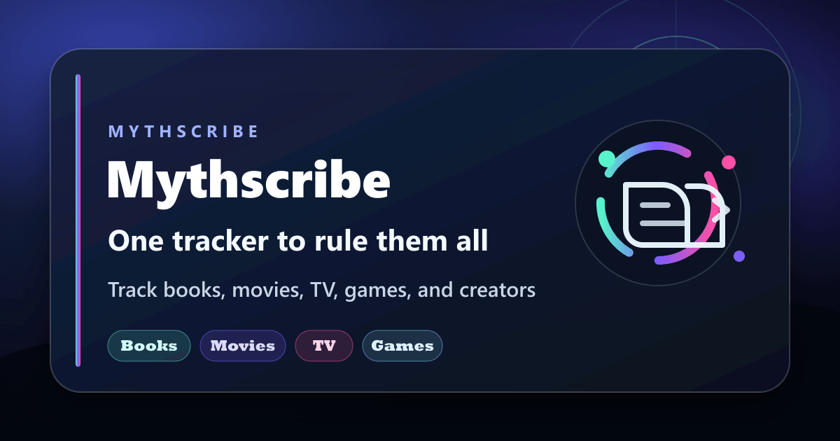 Mythscribe is Back — New Home, New Foundation, Same Spirit