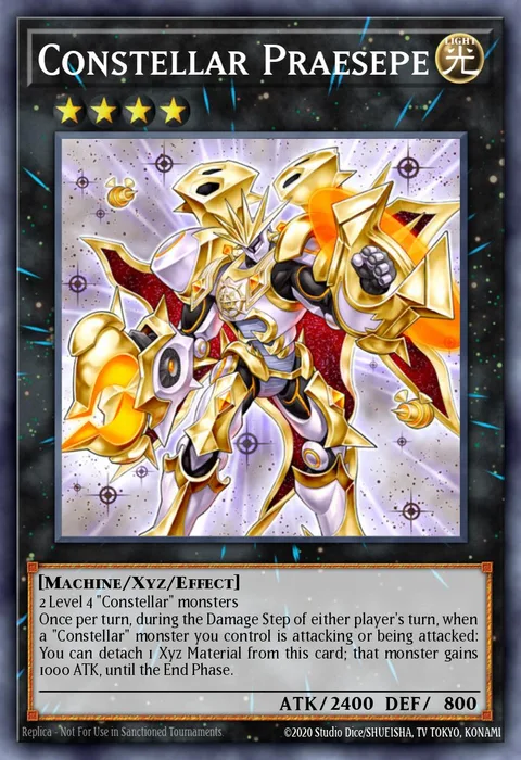 Constellar Praesepe trading card