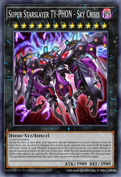 Super Starslayer TY-PHON - Sky Crisis trading card