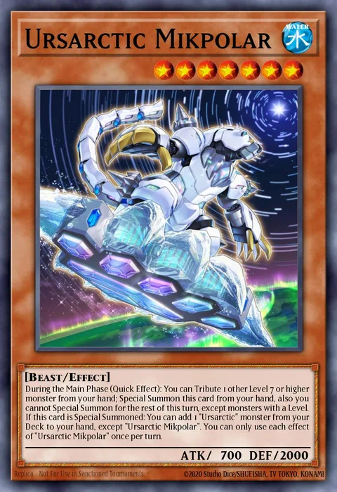 Ursarctic Mikpolar trading card