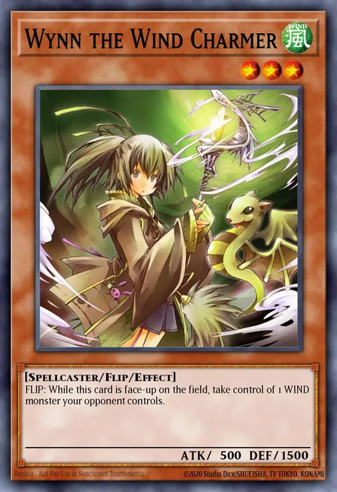 Wynn the Wind Charmer trading card