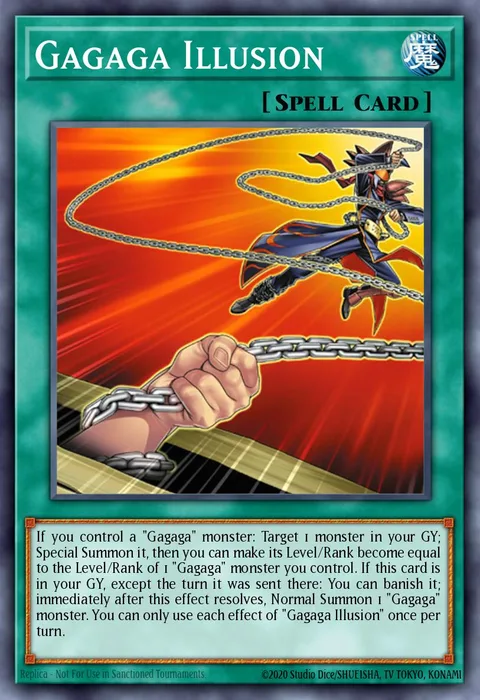 Gagaga Illusion trading card