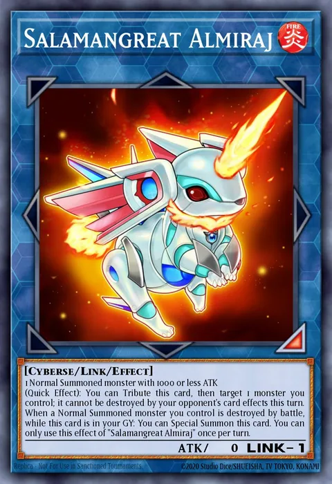 Salamangreat Almiraj trading card