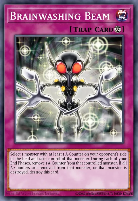 Brainwashing Beam trading card