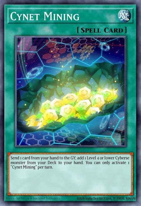 Cynet Mining trading card