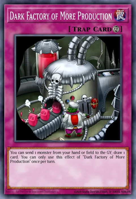Dark Factory of More Production trading card