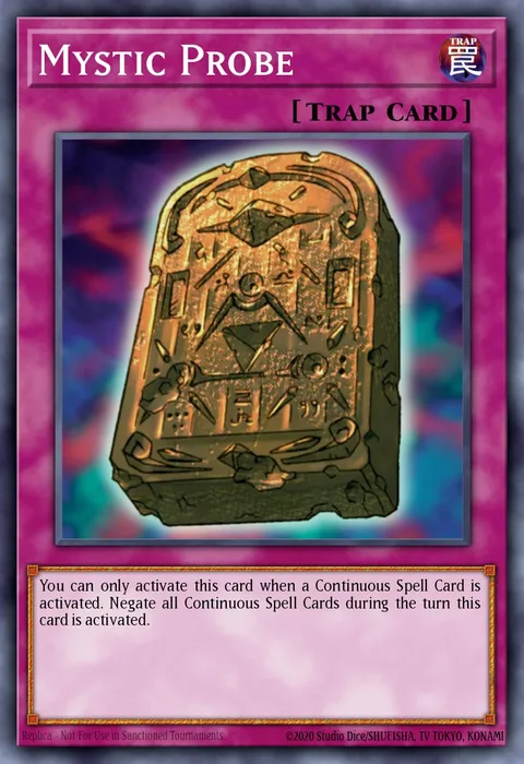 Mystic Probe trading card