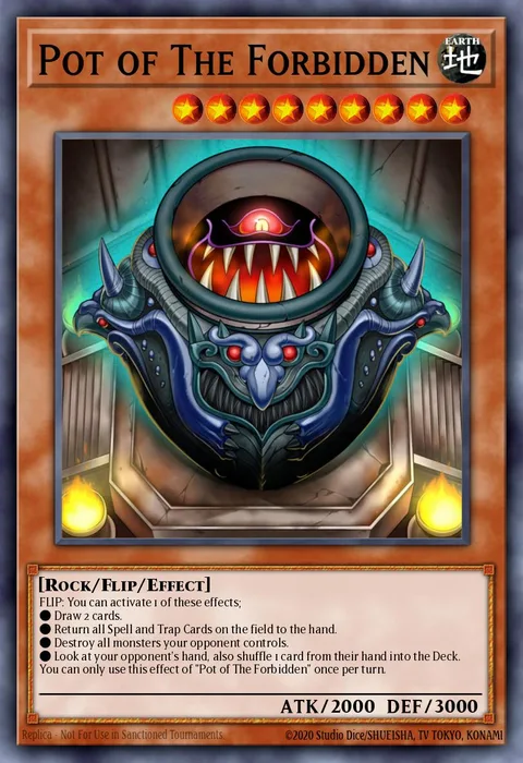 Pot of The Forbidden trading card
