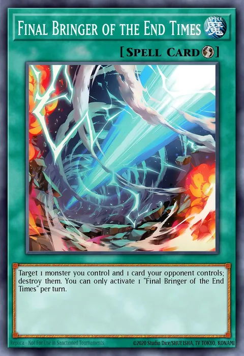Final Bringer of the End Times trading card