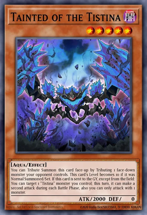 Tainted of the Tistina trading card