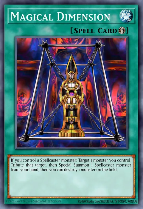 Magical Dimension trading card