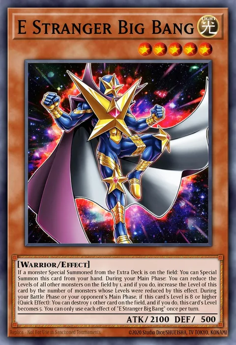E Stranger Big Bang trading card