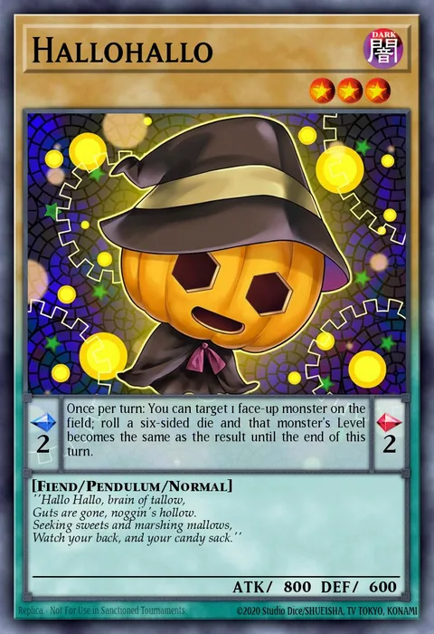 Hallohallo trading card